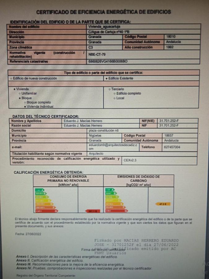 Bonito Ap Centrico Patio Wifi Parking Gratis. Daire Granada Dış mekan fotoğraf